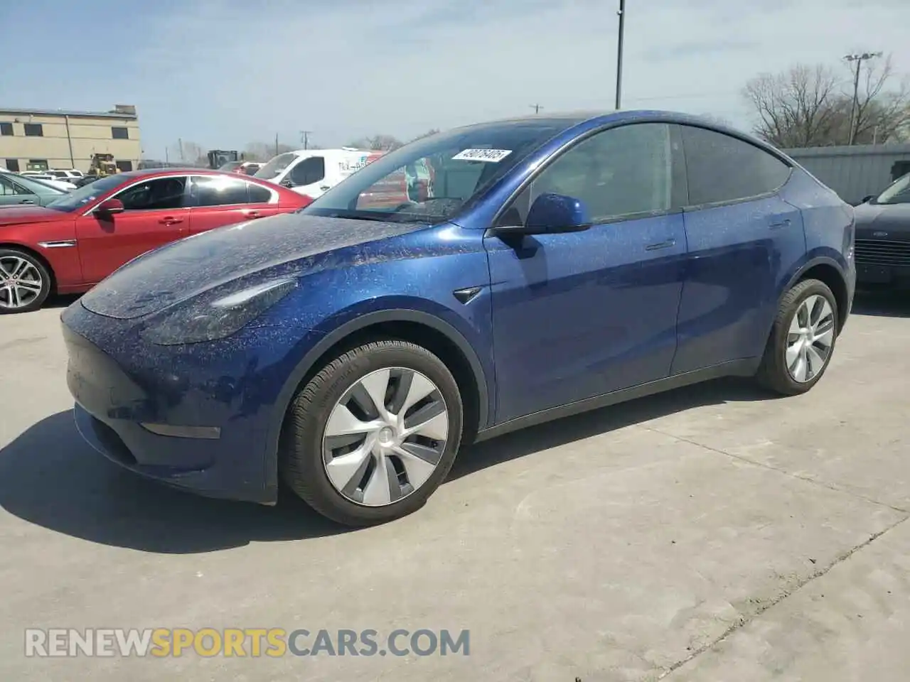 1 Photograph of a damaged car 7SAYGDEE4RA272785 TESLA MODEL Y 2024