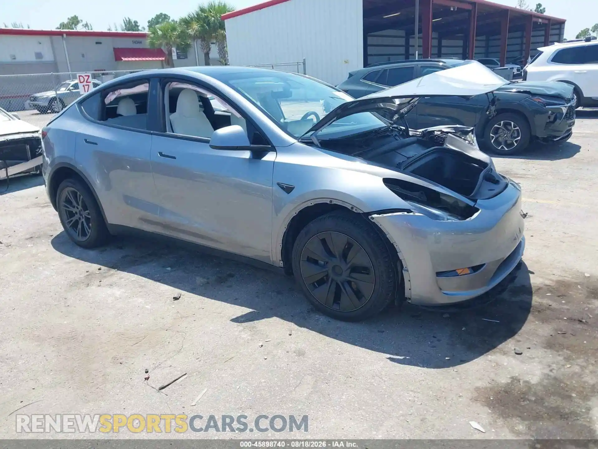 1 Photograph of a damaged car 7SAYGDEE4RA303226 TESLA MODEL Y 2024