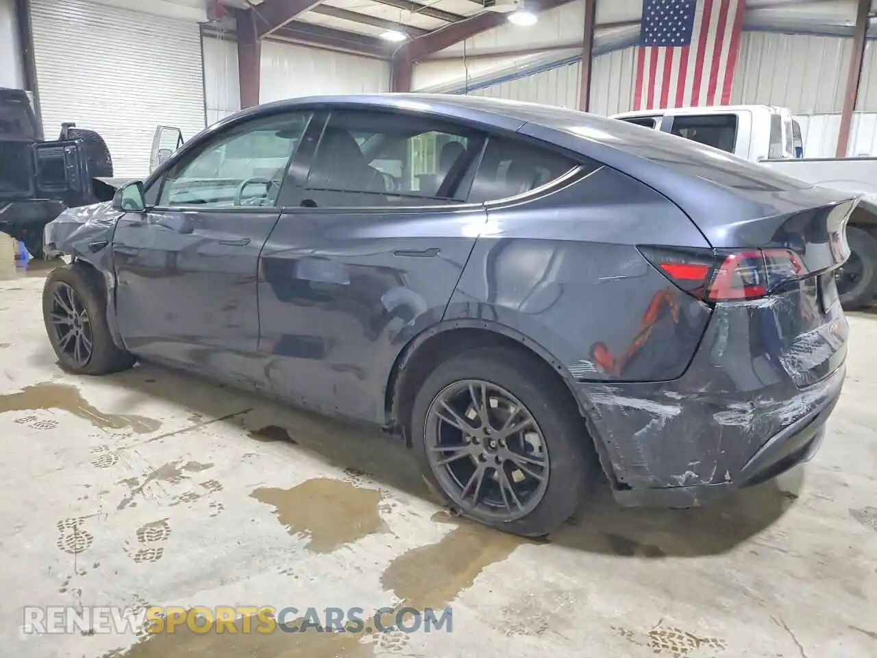 2 Фотография поврежденного автомобиля 7SAYGDEE4RA322066 TESLA MODEL Y 2024