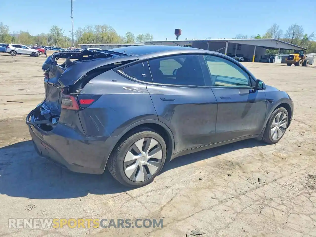 3 Photograph of a damaged car 7SAYGDEE4RA330037 TESLA MODEL Y 2024