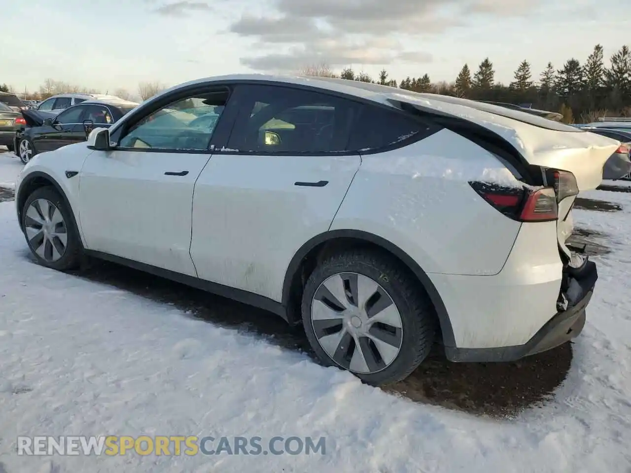 2 Photograph of a damaged car 7SAYGDEE4RF079118 TESLA MODEL Y 2024