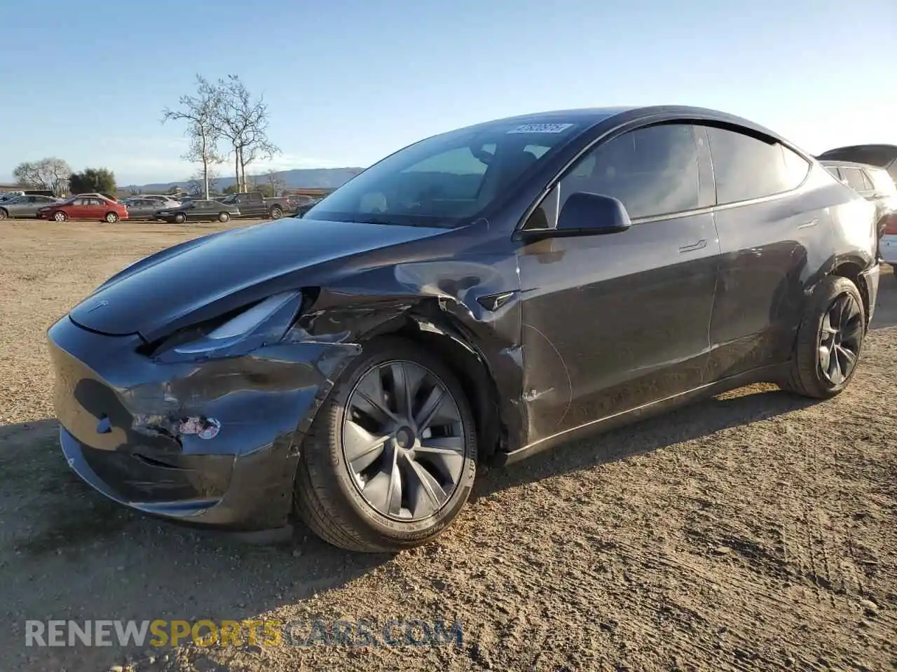 1 Photograph of a damaged car 7SAYGDEE4RF118158 TESLA MODEL Y 2024