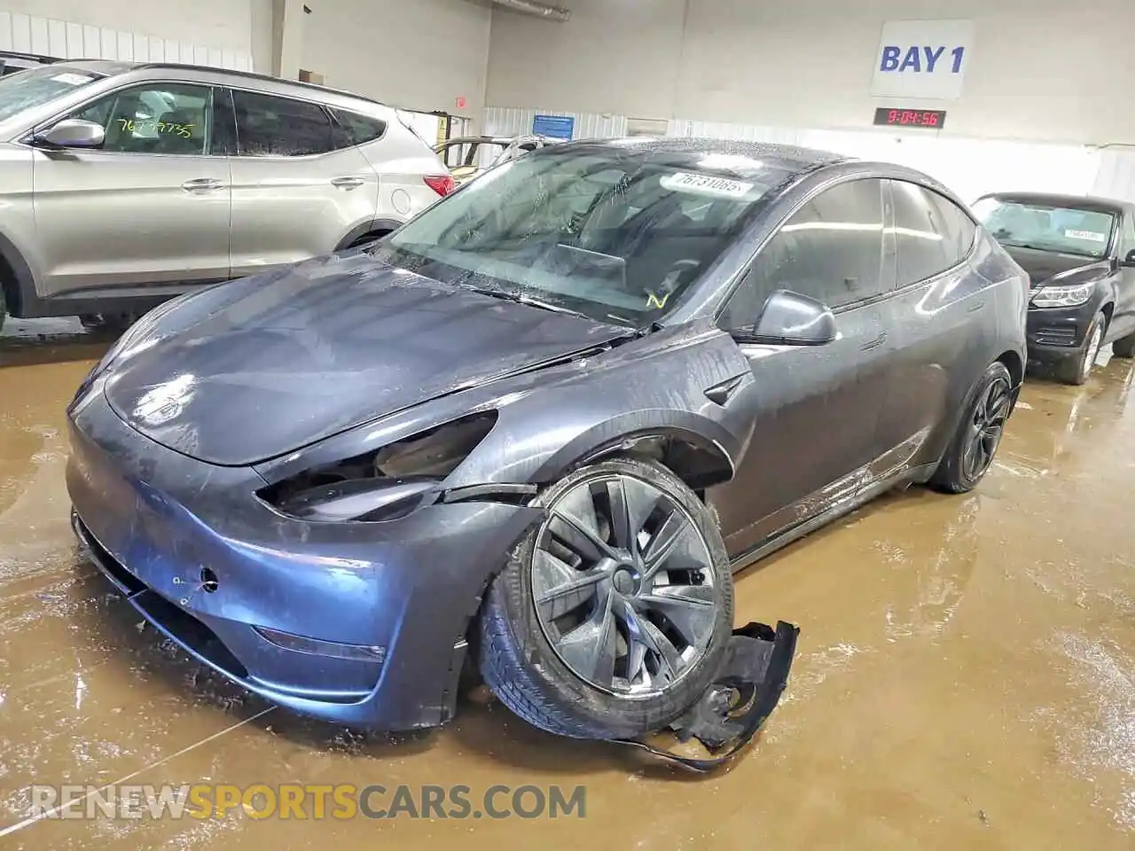 1 Photograph of a damaged car 7SAYGDEE4RF130049 TESLA MODEL Y 2024