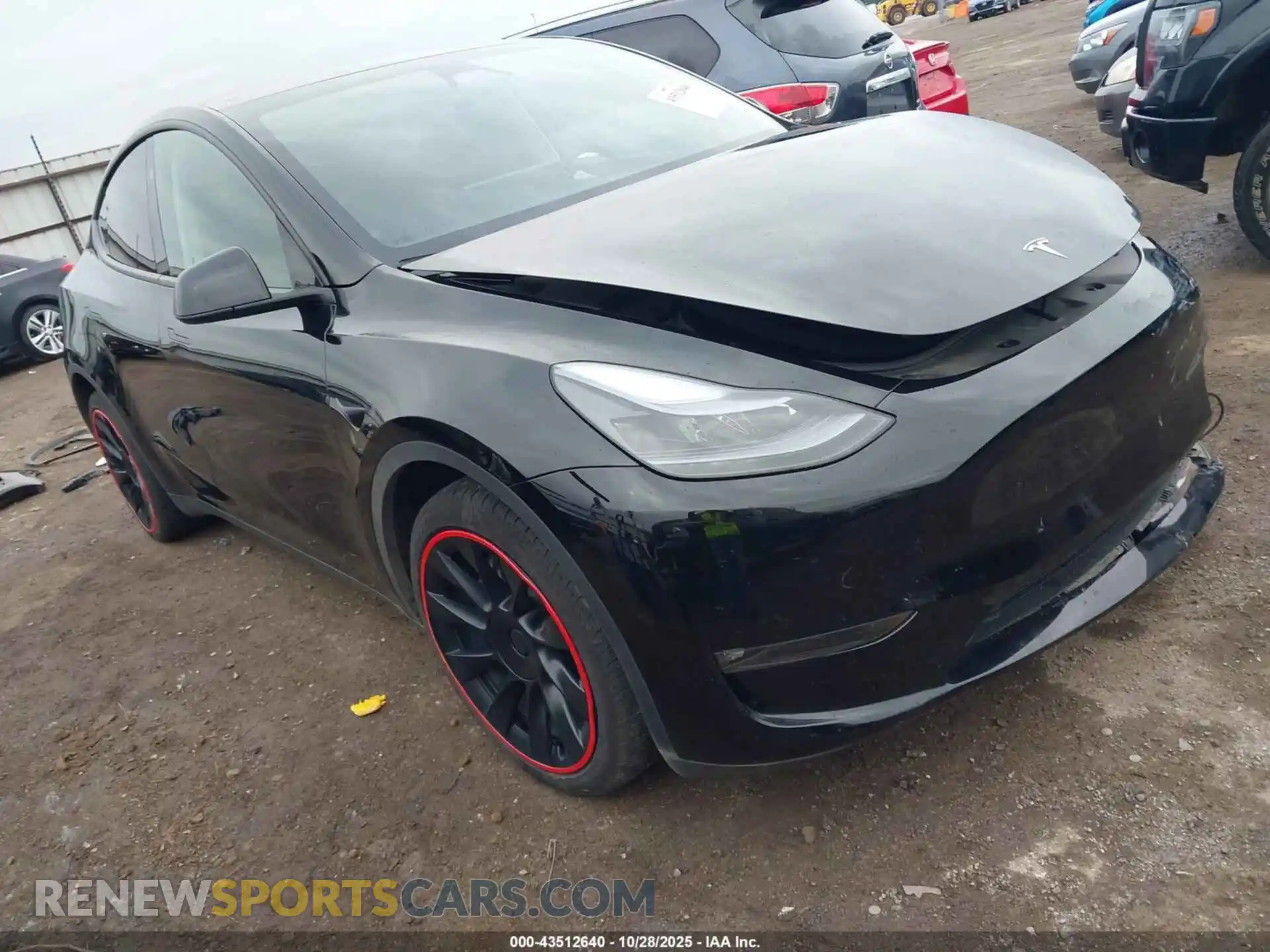 1 Photograph of a damaged car 7SAYGDEE4RF159910 TESLA MODEL Y 2024