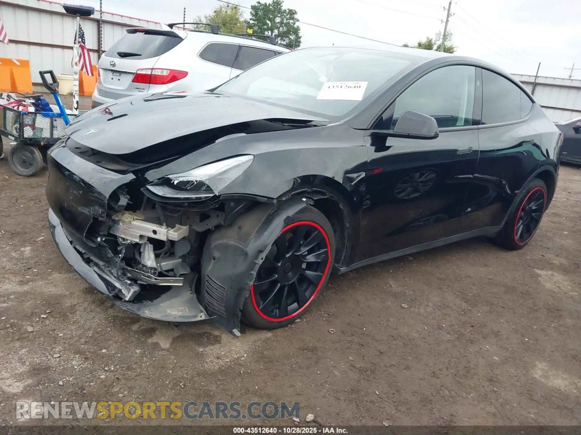 2 Photograph of a damaged car 7SAYGDEE4RF159910 TESLA MODEL Y 2024