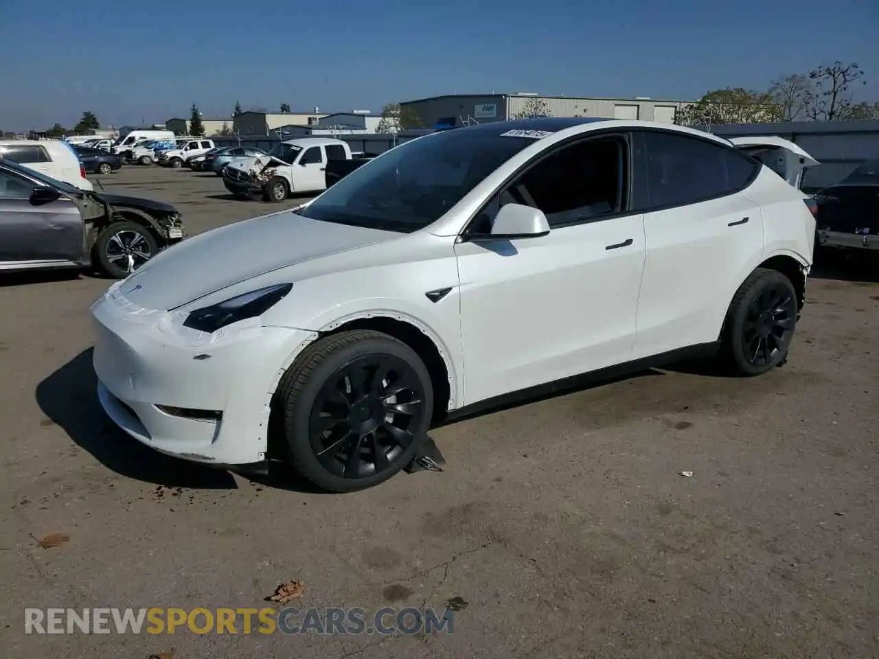 1 Photograph of a damaged car 7SAYGDEE4RF164976 TESLA MODEL Y 2024