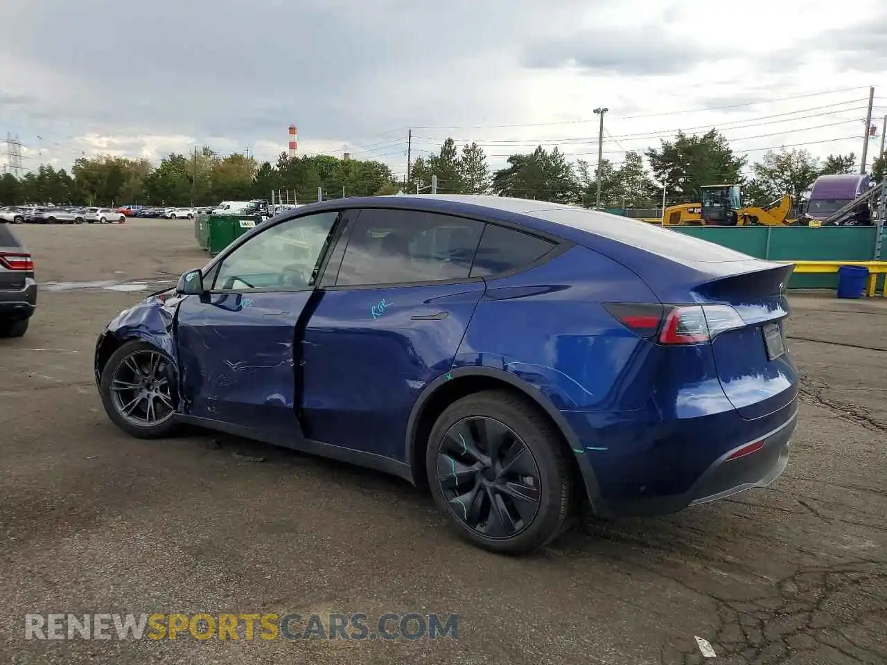 2 Фотография поврежденного автомобиля 7SAYGDEE4RF197878 TESLA MODEL Y 2024
