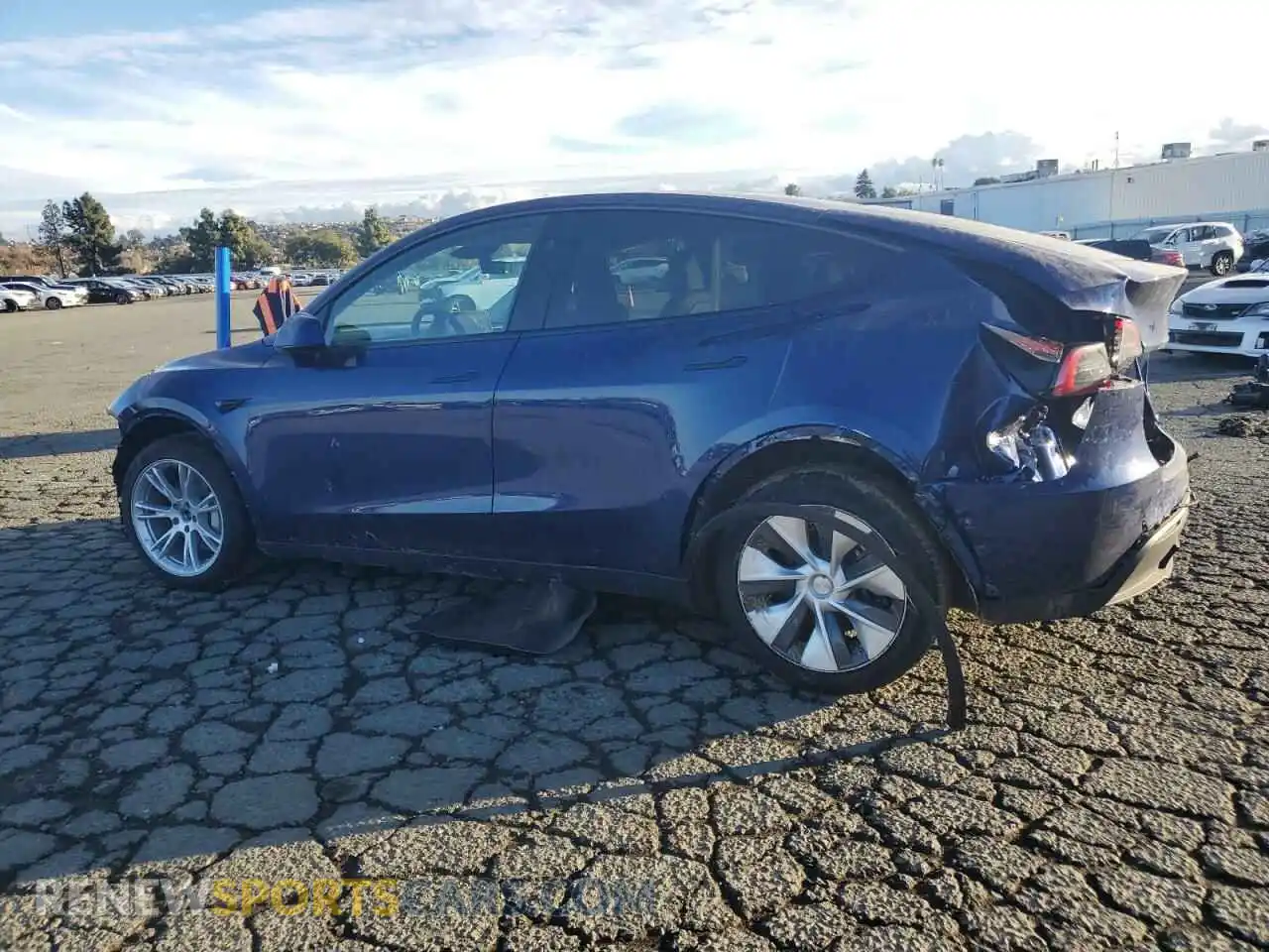 2 Photograph of a damaged car 7SAYGDEE4RF982465 TESLA MODEL Y 2024