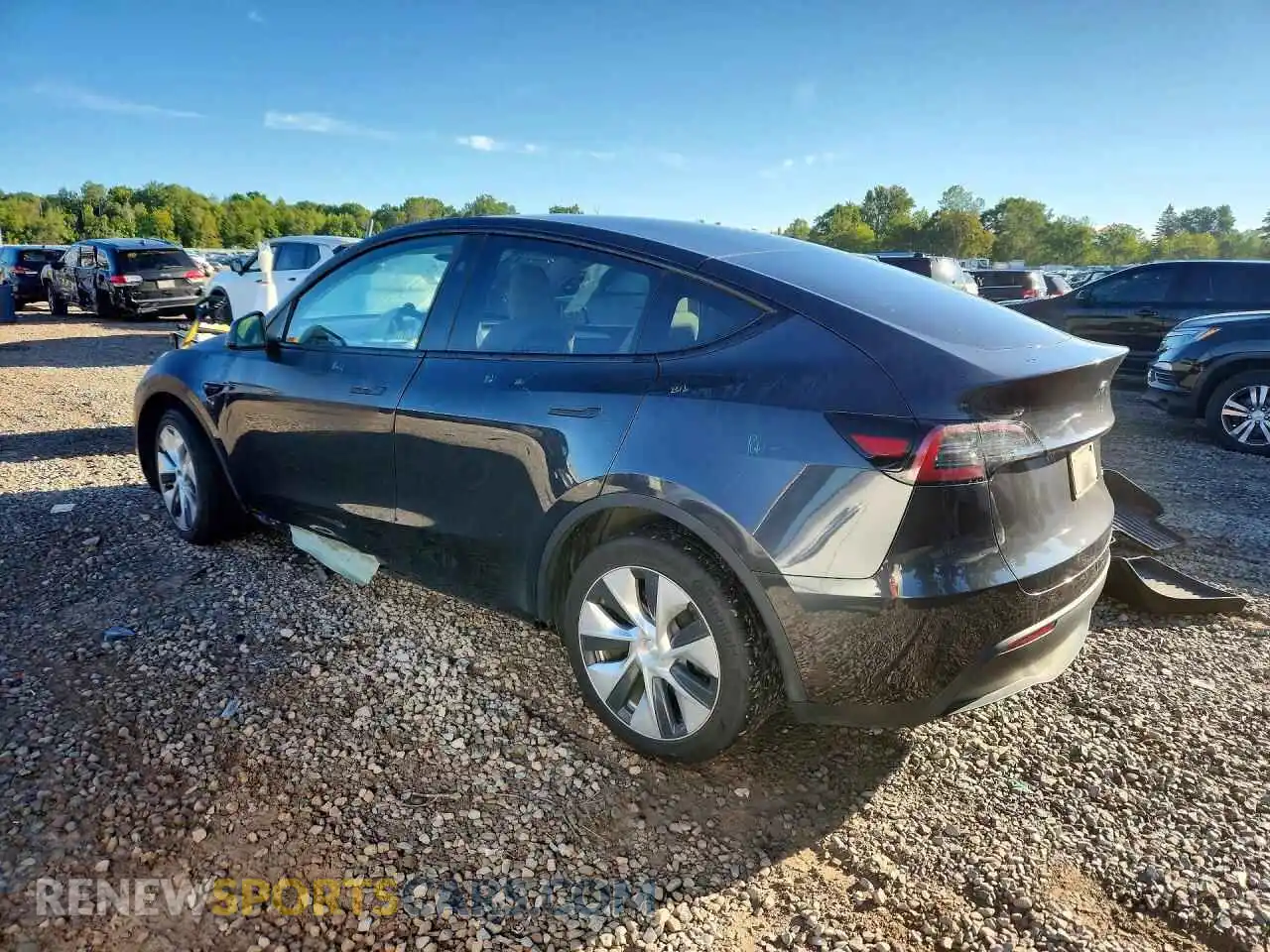 2 Фотография поврежденного автомобиля 7SAYGDEE4RF995605 TESLA MODEL Y 2024