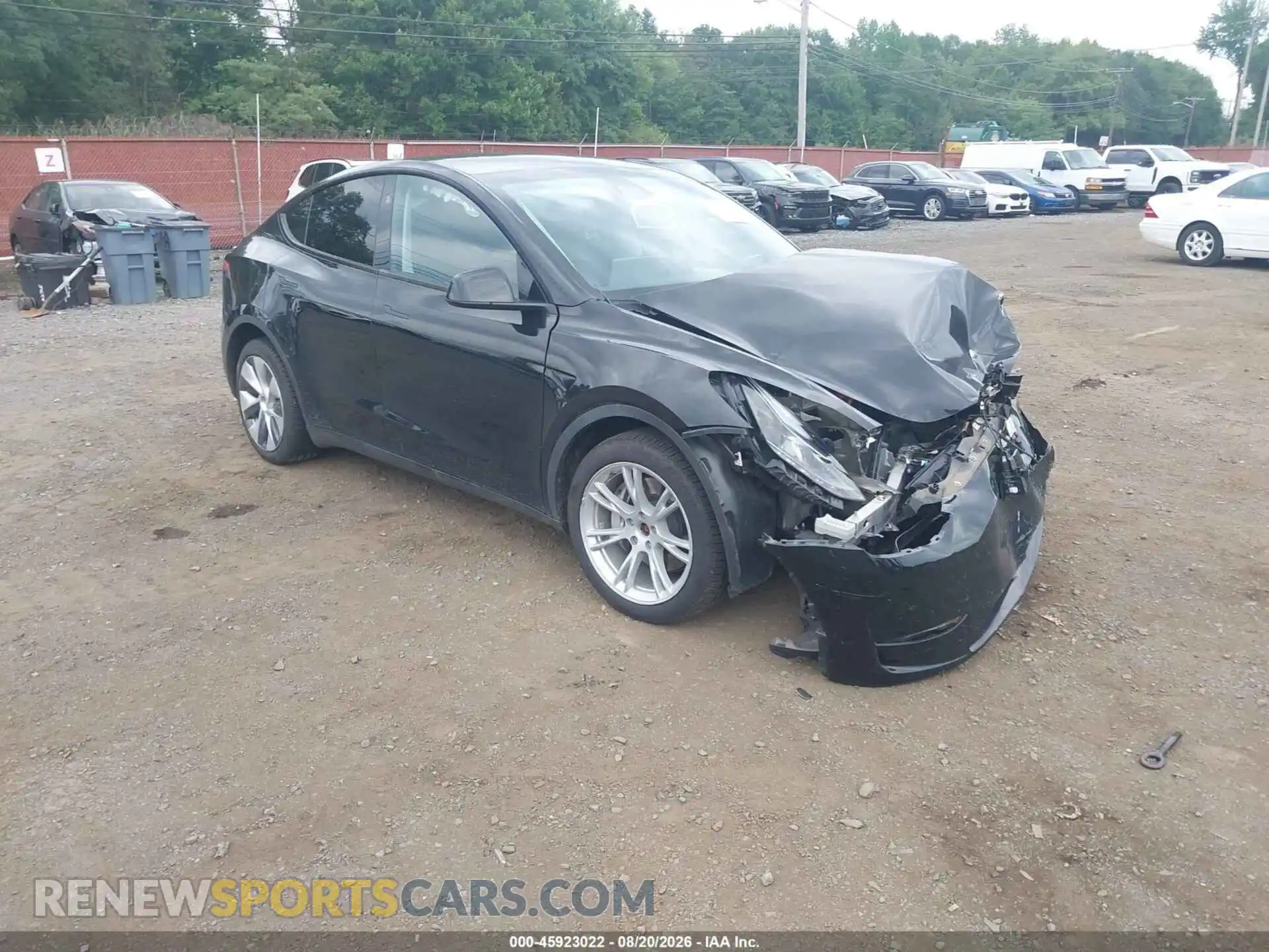 1 Photograph of a damaged car 7SAYGDEE5RA220999 TESLA MODEL Y 2024