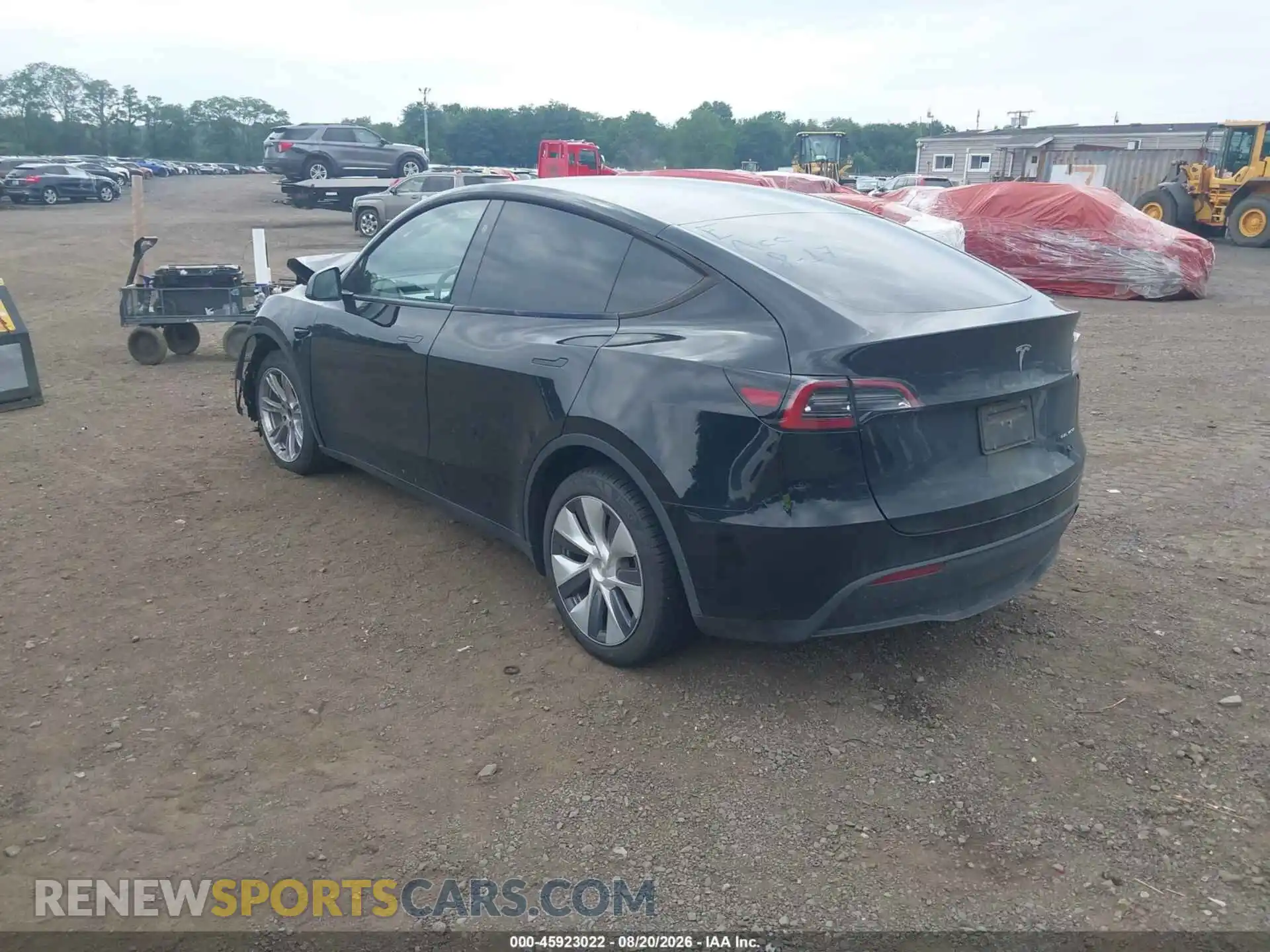 3 Photograph of a damaged car 7SAYGDEE5RA220999 TESLA MODEL Y 2024