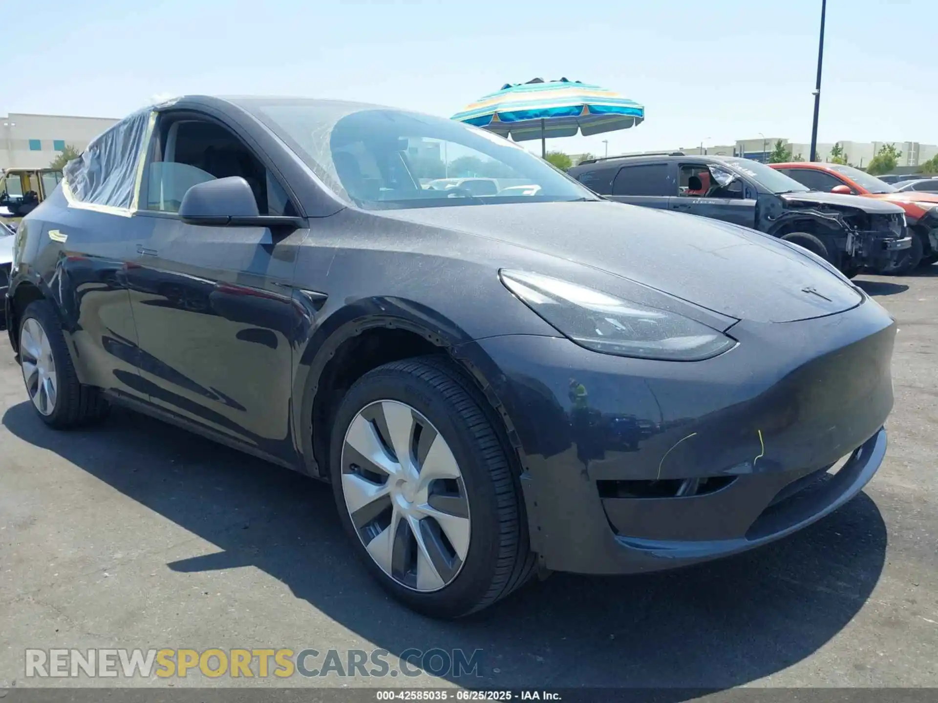 1 Фотография поврежденного автомобиля 7SAYGDEE5RA222252 TESLA MODEL Y 2024