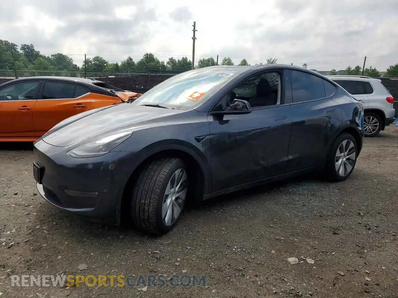 1 Photograph of a damaged car 7SAYGDEE5RA241531 TESLA MODEL Y 2024