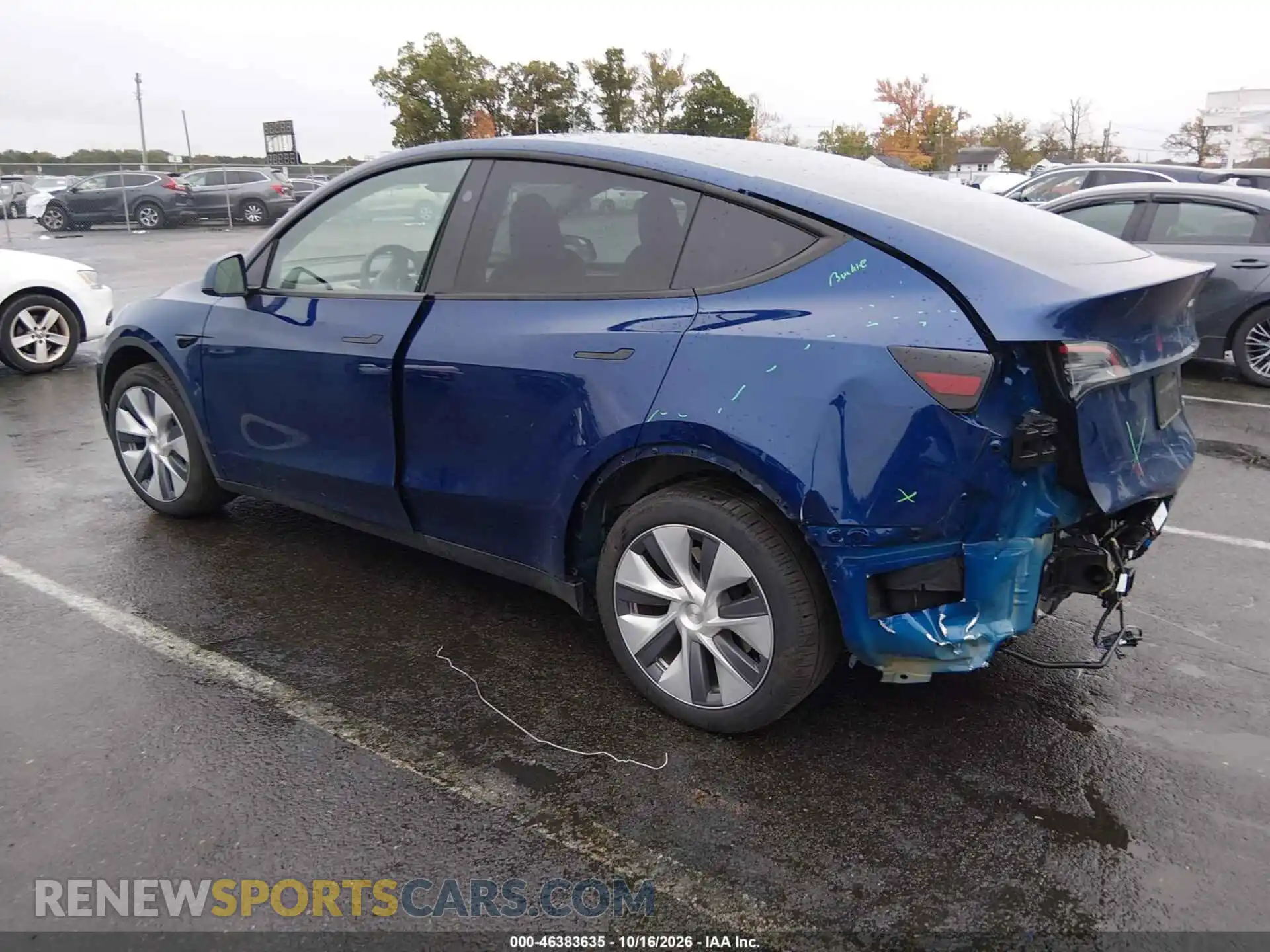 3 Photograph of a damaged car 7SAYGDEE5RA243764 TESLA MODEL Y 2024