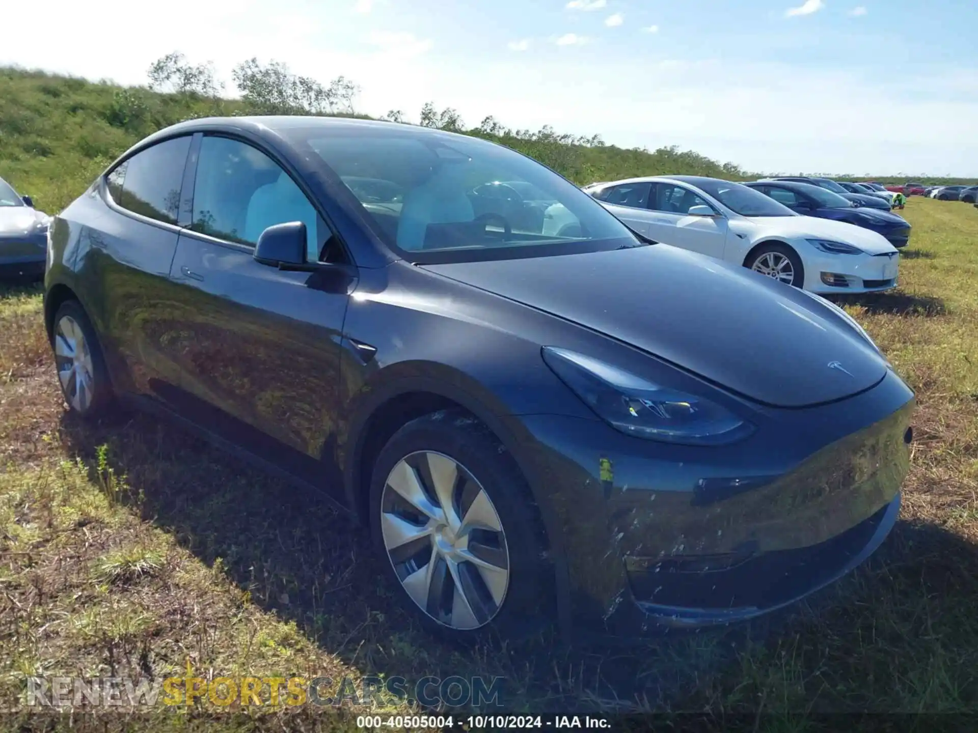1 Photograph of a damaged car 7SAYGDEE5RA248916 TESLA MODEL Y 2024
