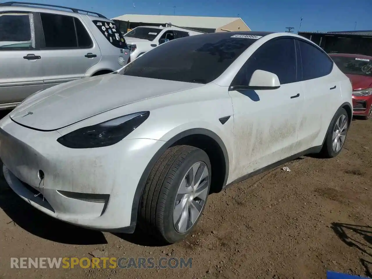 1 Photograph of a damaged car 7SAYGDEE5RA260242 TESLA MODEL Y 2024