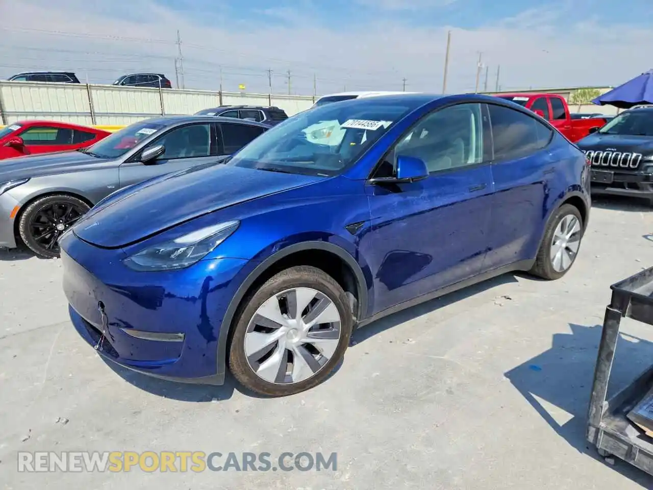 1 fotografías del automóvil dañado 7SAYGDEE5RA269085 TESLA MODEL Y 2024