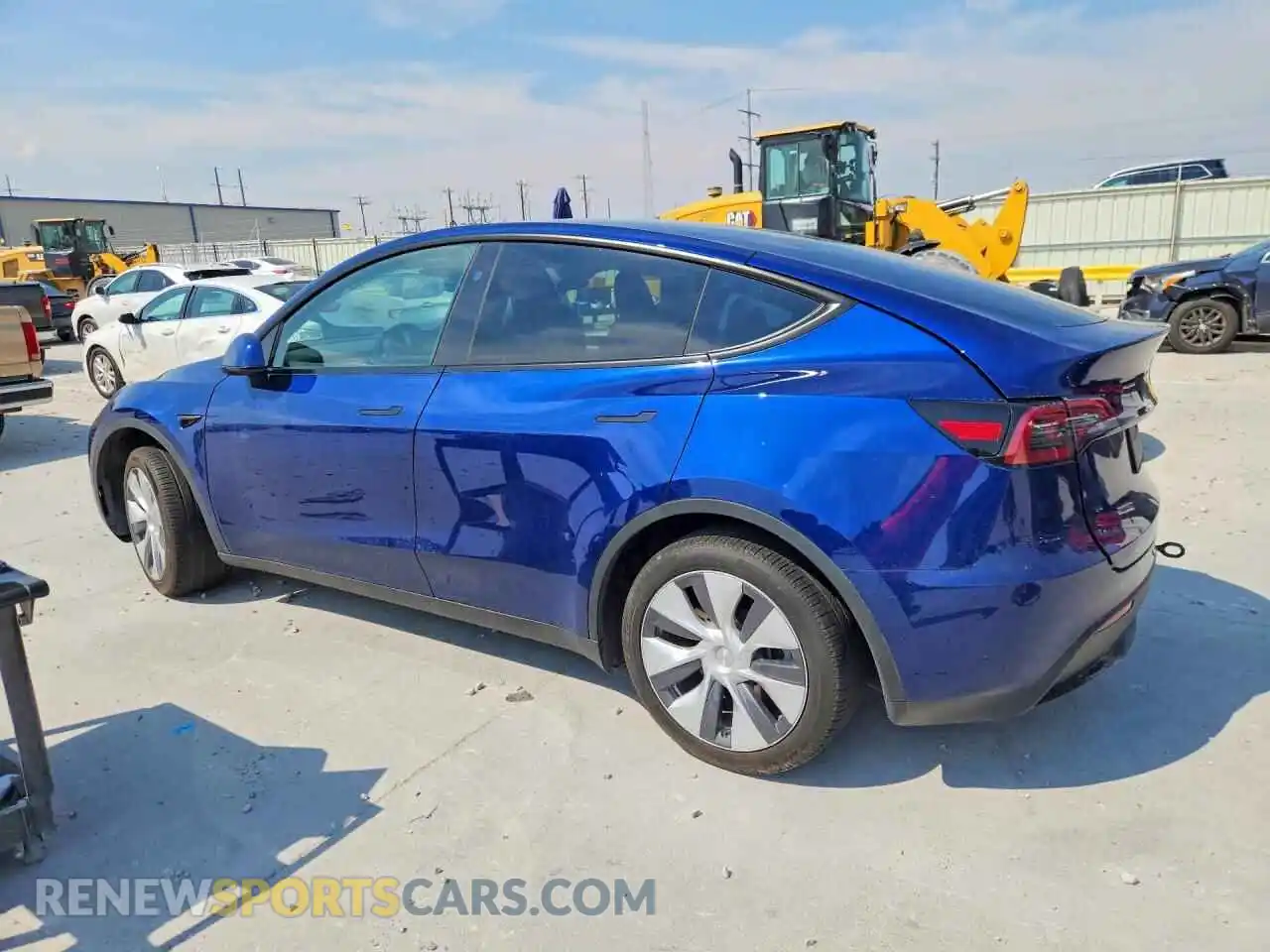 2 fotografías del automóvil dañado 7SAYGDEE5RA269085 TESLA MODEL Y 2024