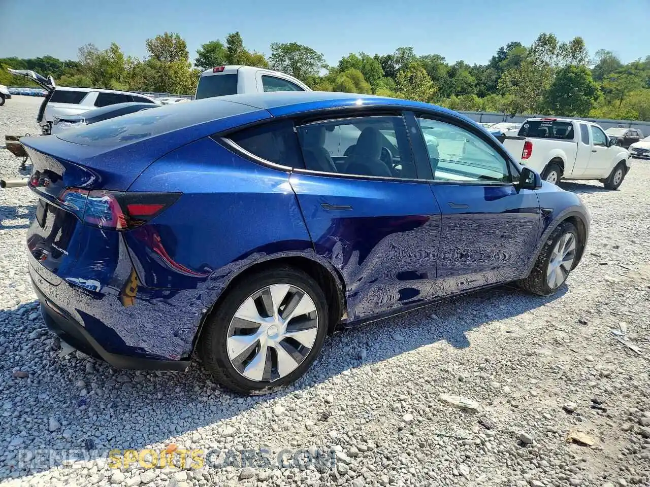 3 Photograph of a damaged car 7SAYGDEE5RA278417 TESLA MODEL Y 2024