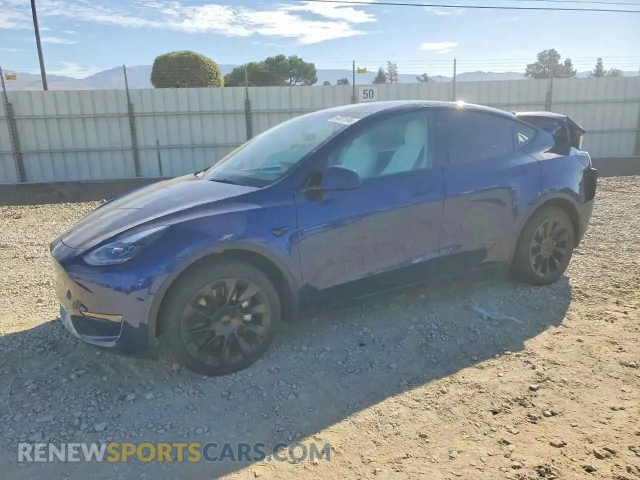 1 Фотография поврежденного автомобиля 7SAYGDEE5RF004377 TESLA MODEL Y 2024