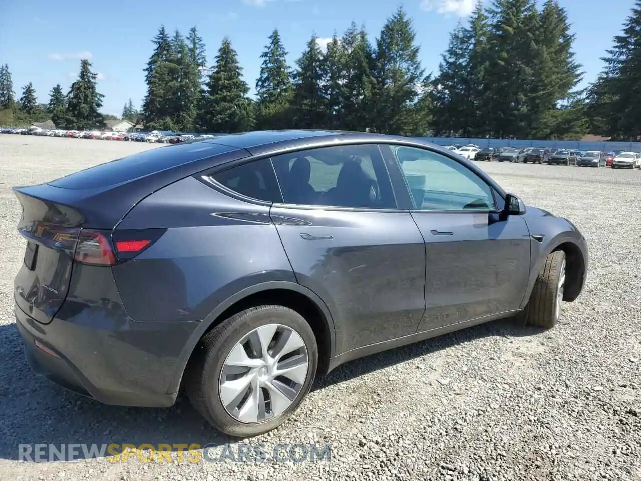 3 Photograph of a damaged car 7SAYGDEE5RF071206 TESLA MODEL Y 2024
