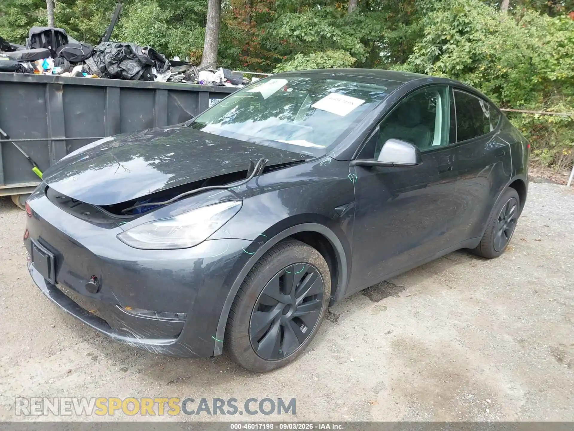 2 Photograph of a damaged car 7SAYGDEE5RF158586 TESLA MODEL Y 2024