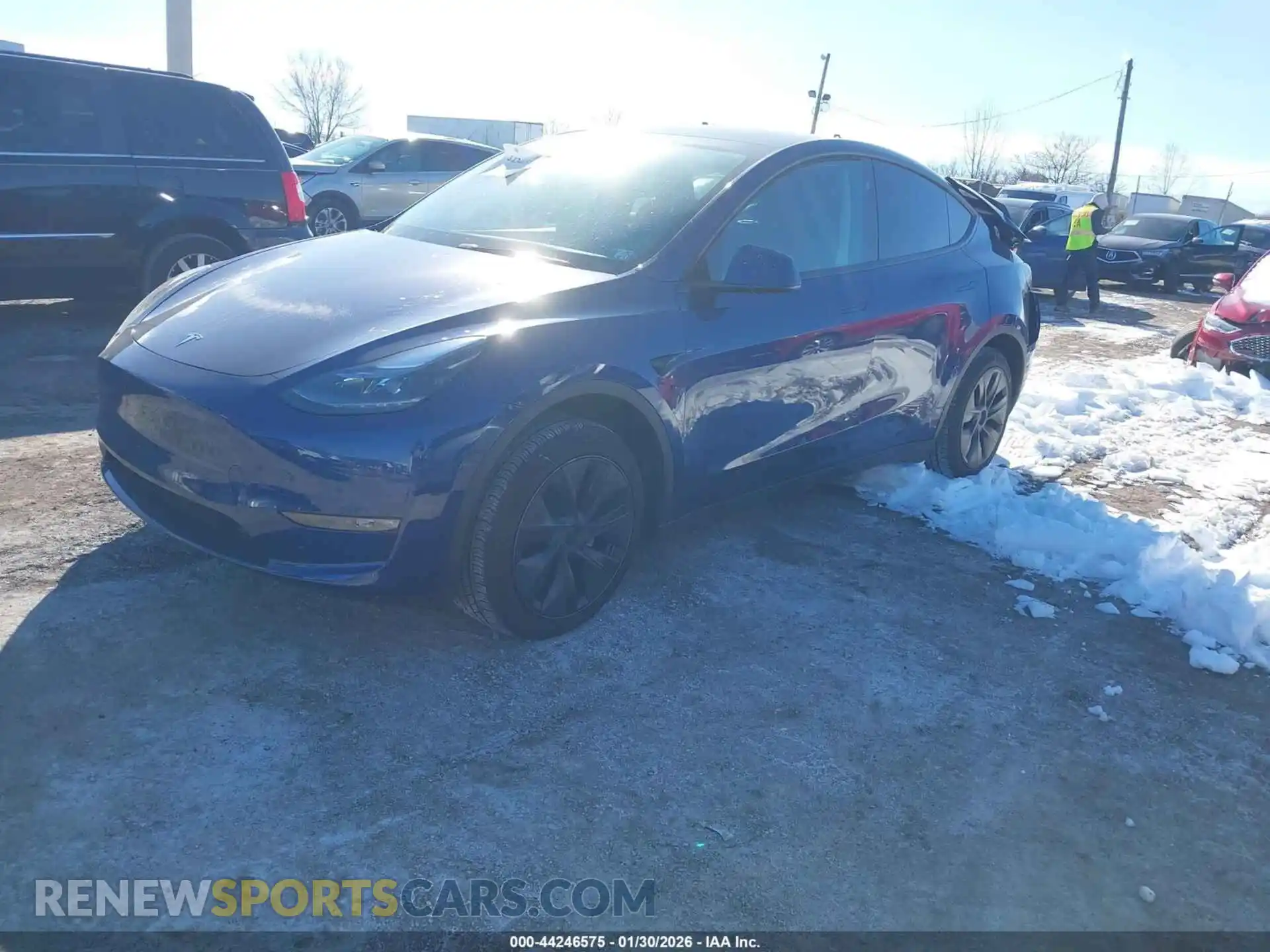 2 Photograph of a damaged car 7SAYGDEE5RF186050 TESLA MODEL Y 2024