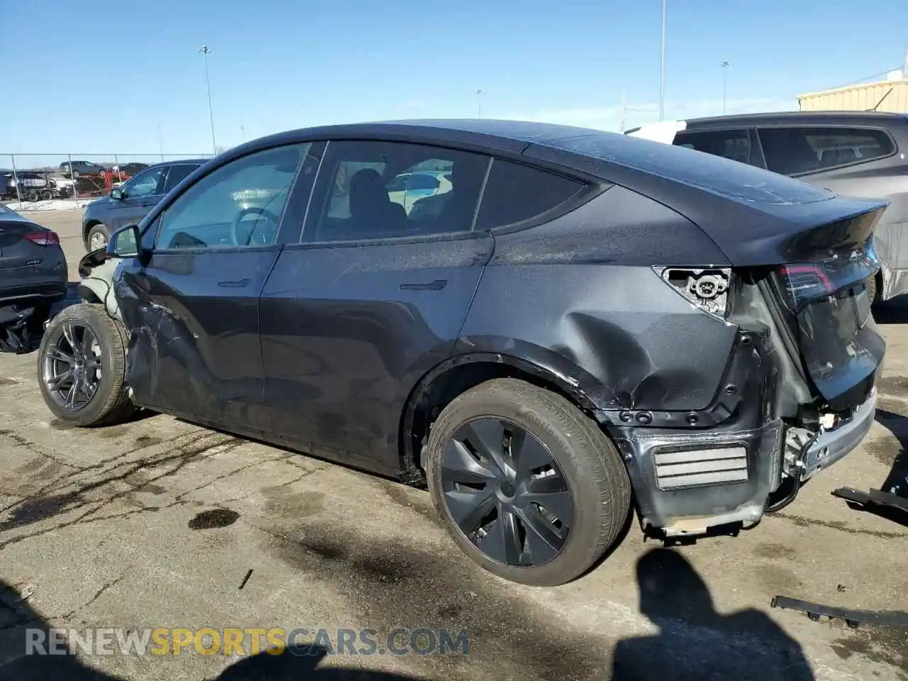 2 Photograph of a damaged car 7SAYGDEE5RF190311 TESLA MODEL Y 2024