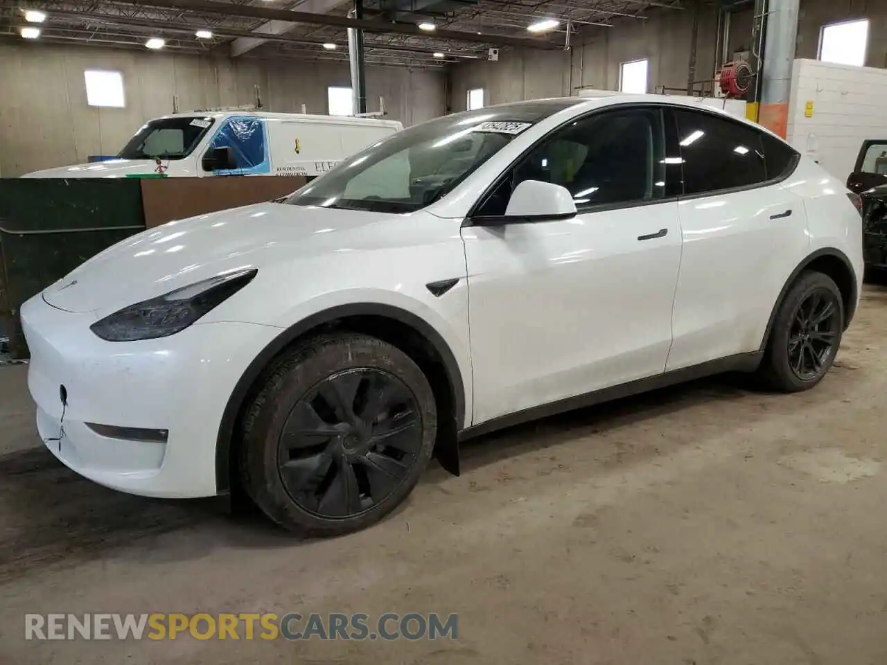 1 Photograph of a damaged car 7SAYGDEE5RF191281 TESLA MODEL Y 2024