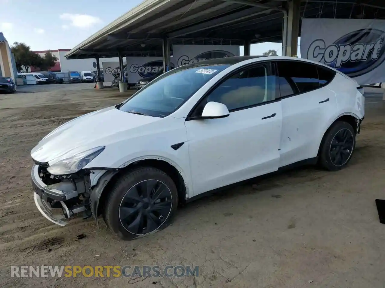 1 Photograph of a damaged car 7SAYGDEE5RF196822 TESLA MODEL Y 2024