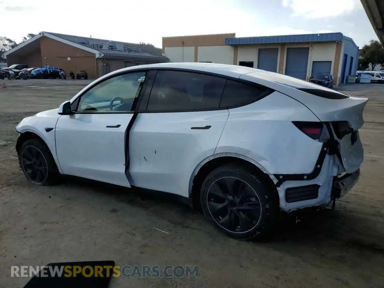 2 Photograph of a damaged car 7SAYGDEE5RF196822 TESLA MODEL Y 2024