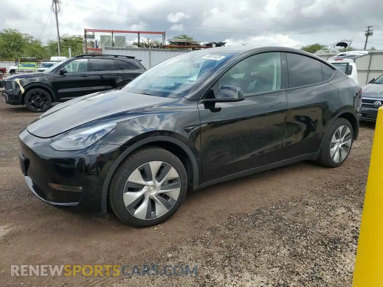 1 Photograph of a damaged car 7SAYGDEE5RF983821 TESLA MODEL Y 2024