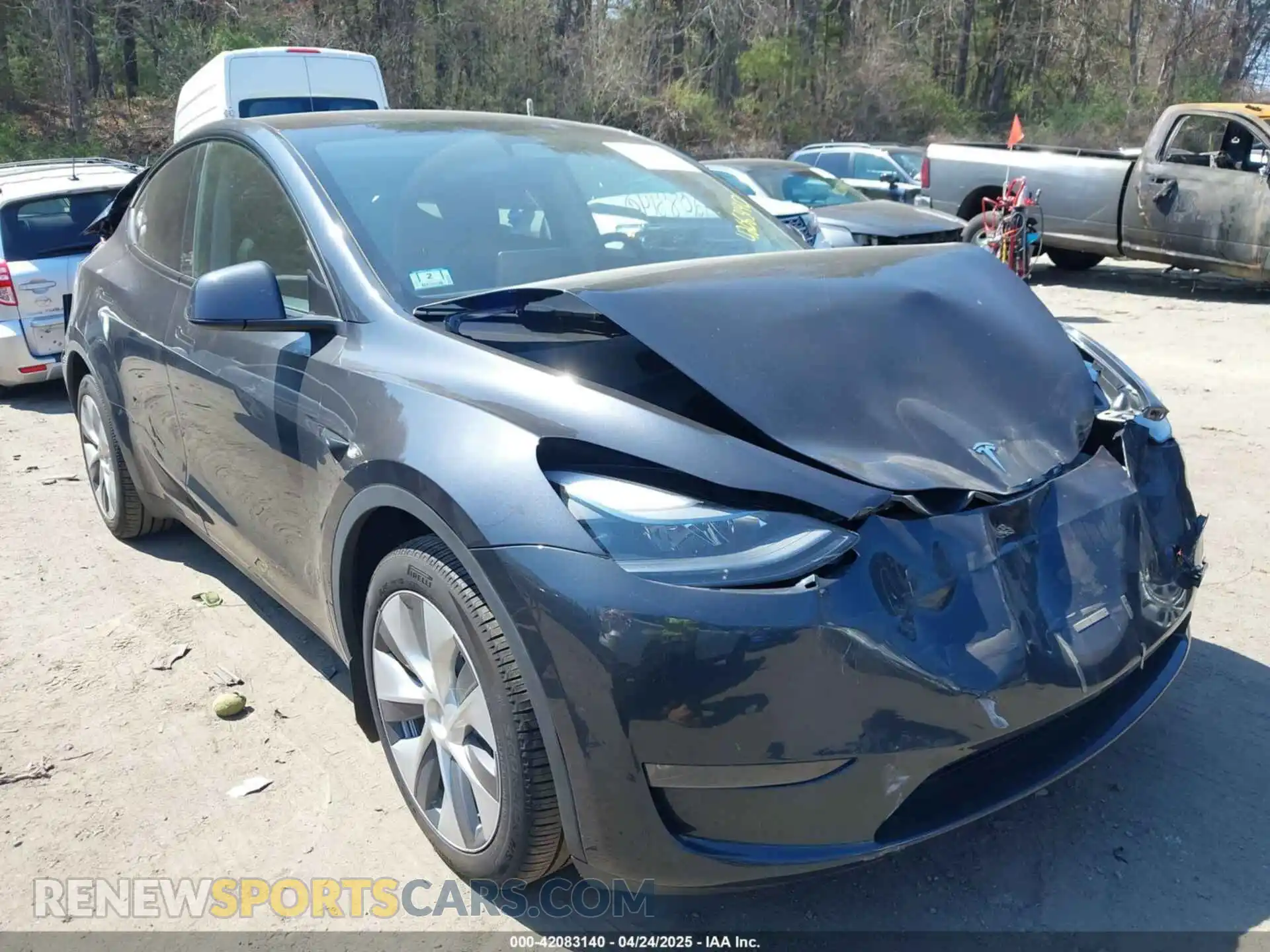 1 fotografías del automóvil dañado 7SAYGDEE6RA225161 TESLA MODEL Y 2024