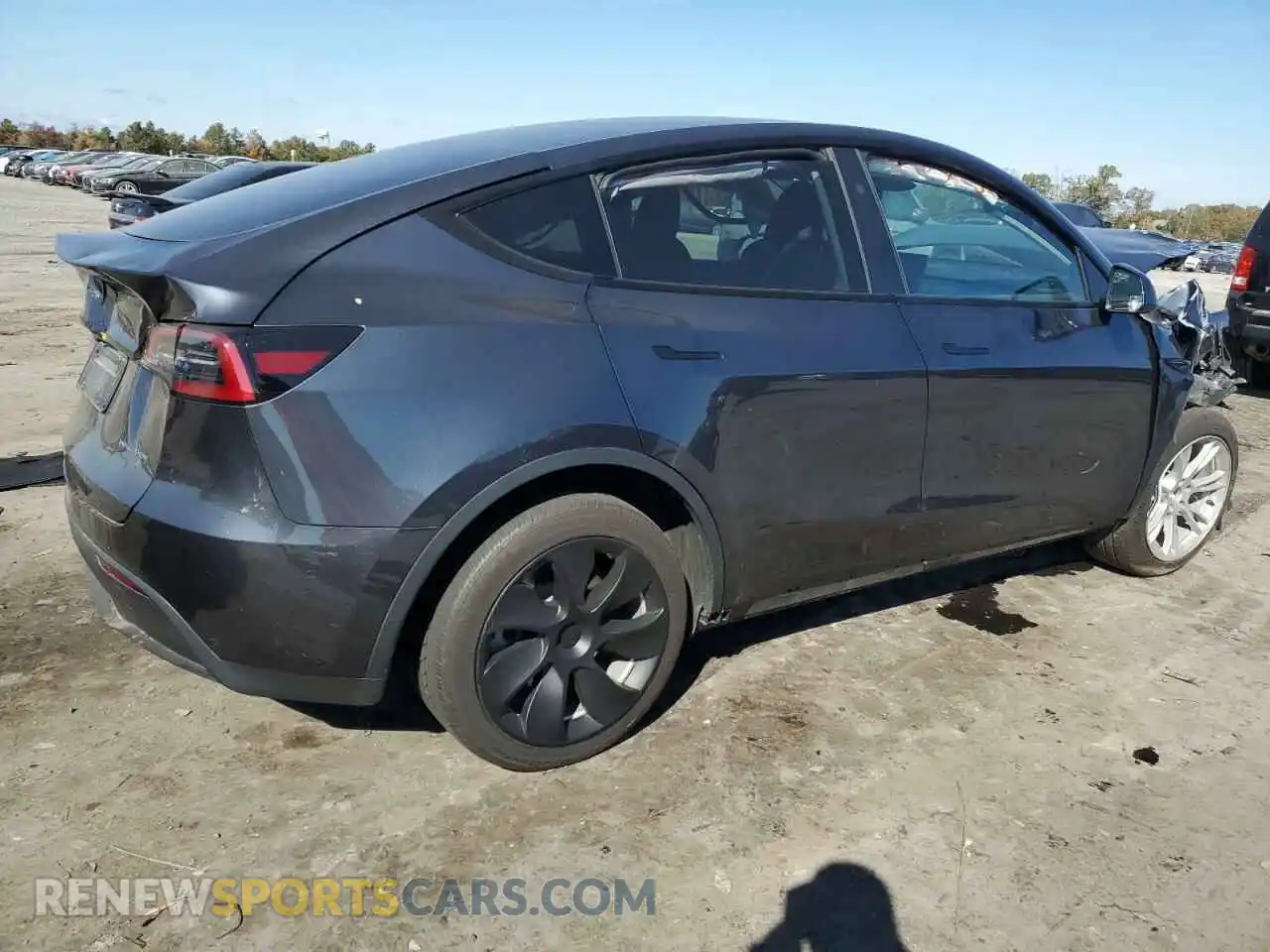 3 Photograph of a damaged car 7SAYGDEE6RA227234 TESLA MODEL Y 2024