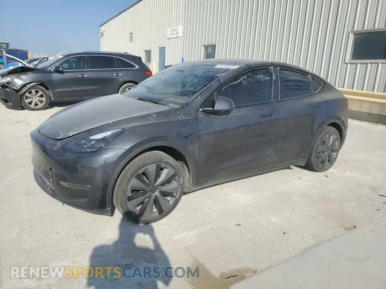 1 Photograph of a damaged car 7SAYGDEE6RA231574 TESLA MODEL Y 2024