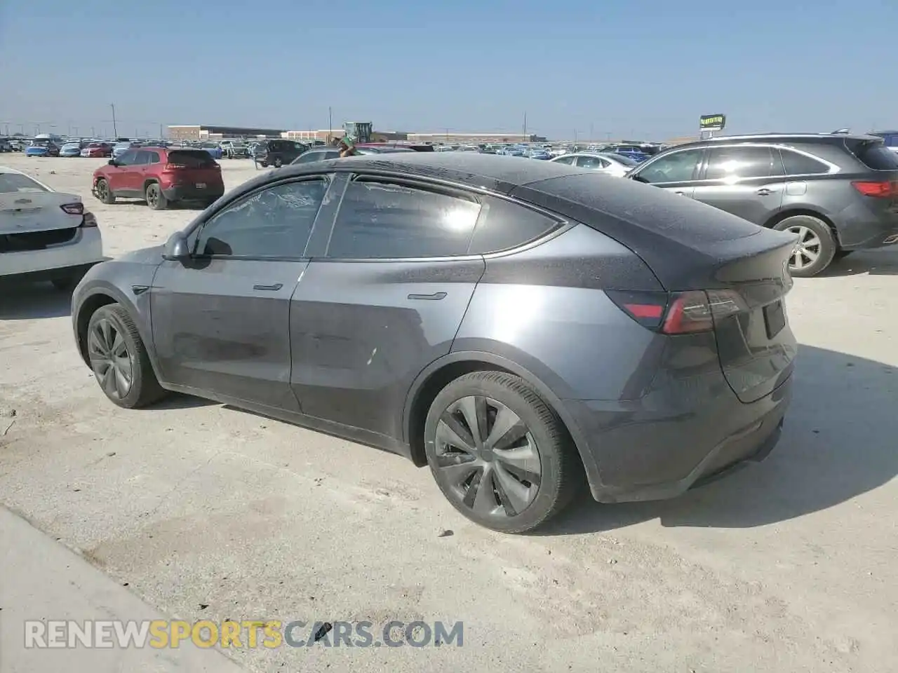 2 Photograph of a damaged car 7SAYGDEE6RA231574 TESLA MODEL Y 2024