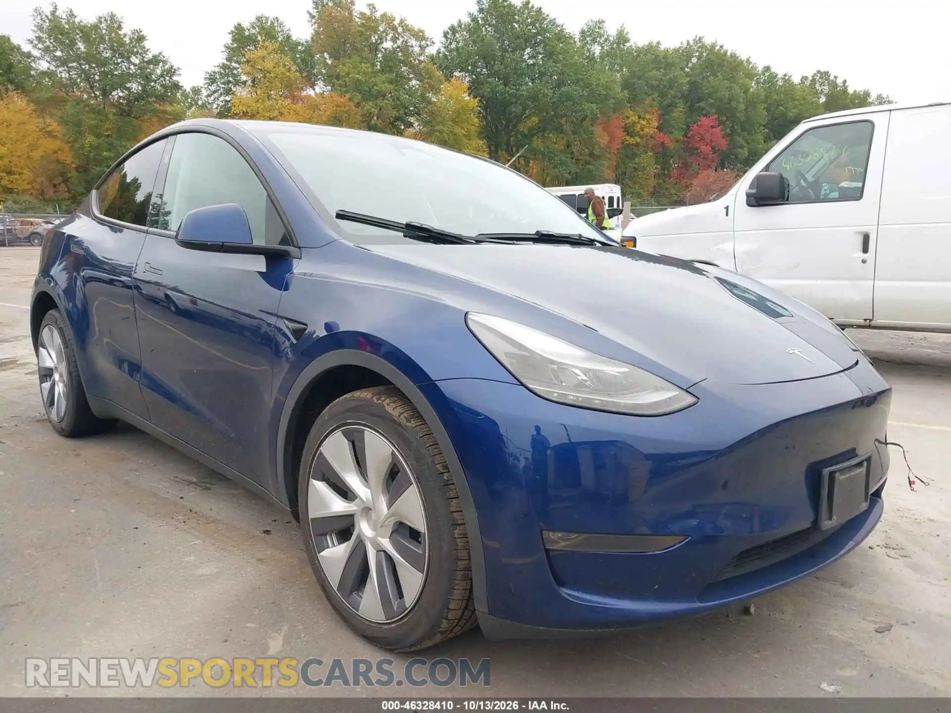 1 Photograph of a damaged car 7SAYGDEE6RA249105 TESLA MODEL Y 2024