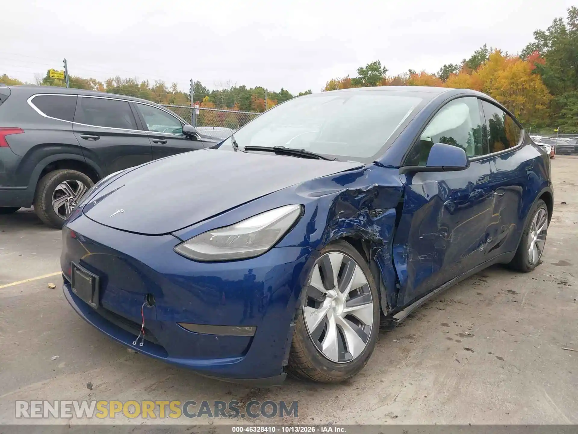 2 Photograph of a damaged car 7SAYGDEE6RA249105 TESLA MODEL Y 2024