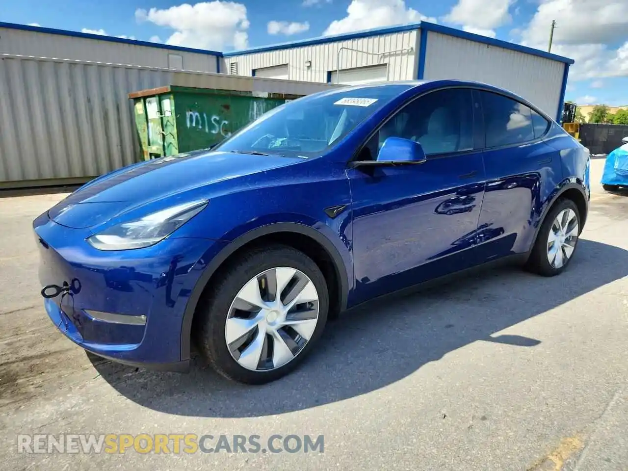 1 Фотография поврежденного автомобиля 7SAYGDEE6RA270813 TESLA MODEL Y 2024