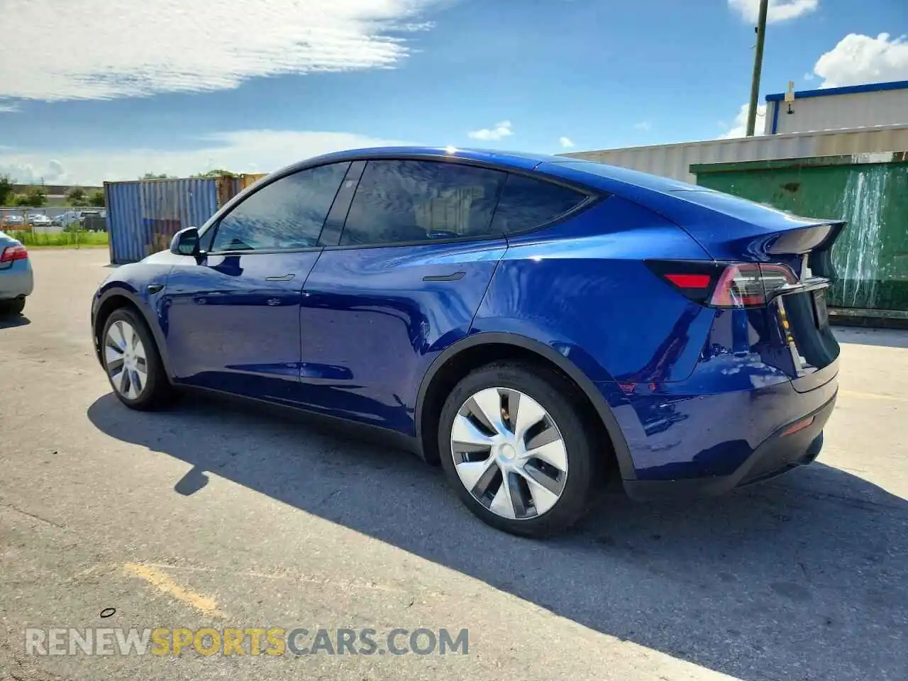 2 Фотография поврежденного автомобиля 7SAYGDEE6RA270813 TESLA MODEL Y 2024