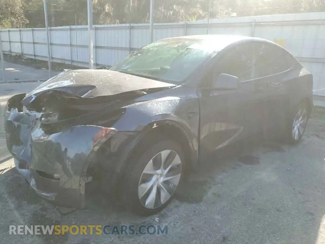1 Photograph of a damaged car 7SAYGDEE6RA275641 TESLA MODEL Y 2024