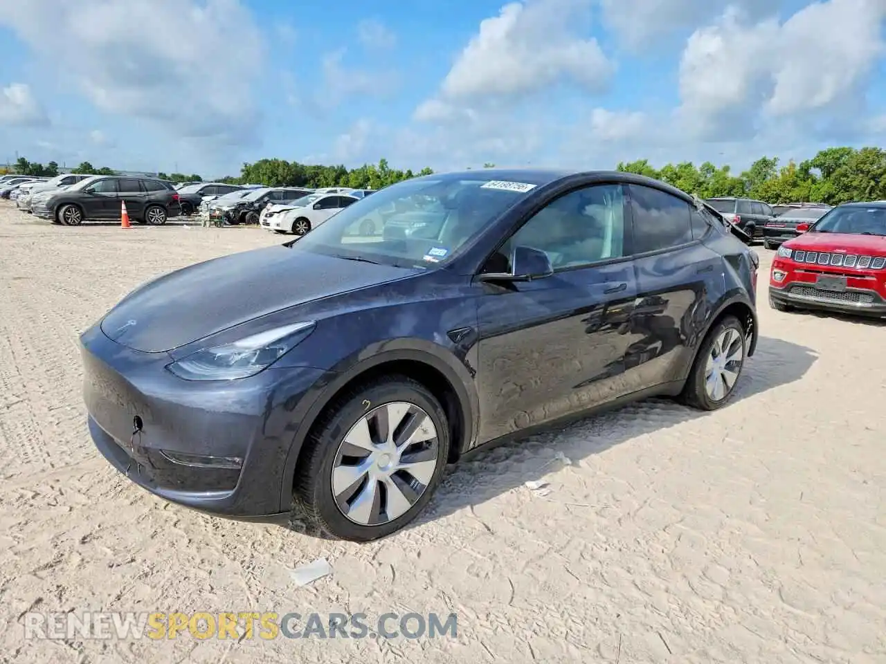 1 Фотография поврежденного автомобиля 7SAYGDEE6RA282508 TESLA MODEL Y 2024