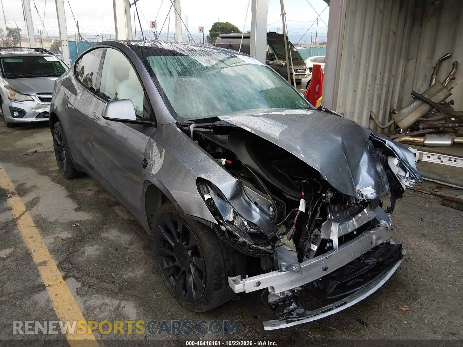 1 fotografías del automóvil dañado 7SAYGDEE6RA289961 TESLA MODEL Y 2024