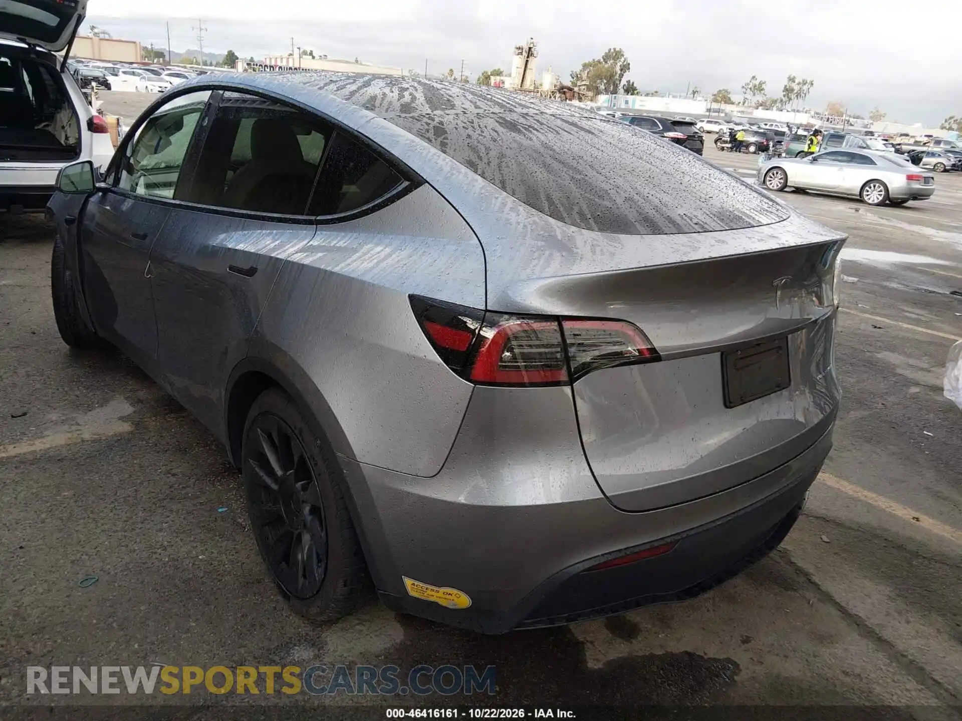 3 fotografías del automóvil dañado 7SAYGDEE6RA289961 TESLA MODEL Y 2024