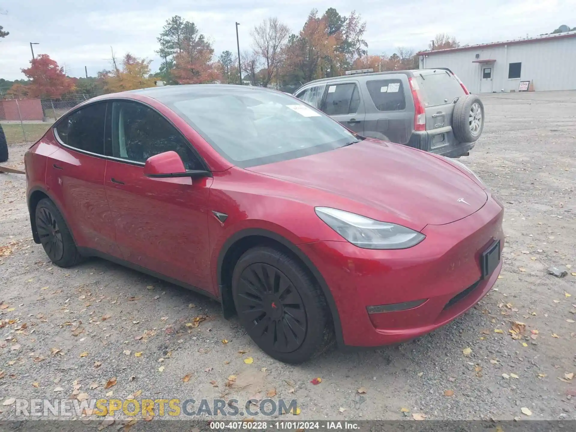1 Photograph of a damaged car 7SAYGDEE6RA310761 TESLA MODEL Y 2024