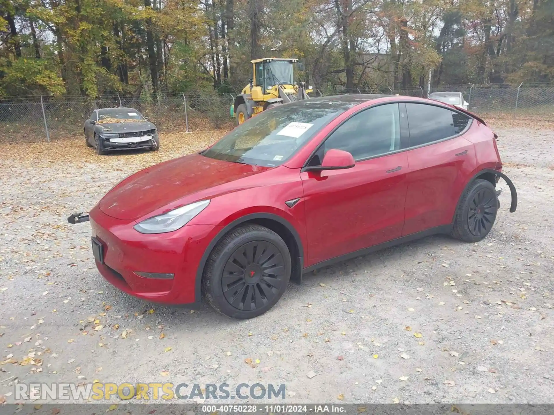 2 Photograph of a damaged car 7SAYGDEE6RA310761 TESLA MODEL Y 2024