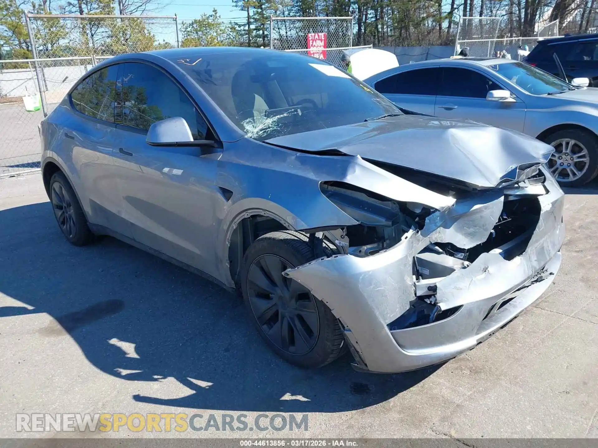 1 Photograph of a damaged car 7SAYGDEE6RA326216 TESLA MODEL Y 2024