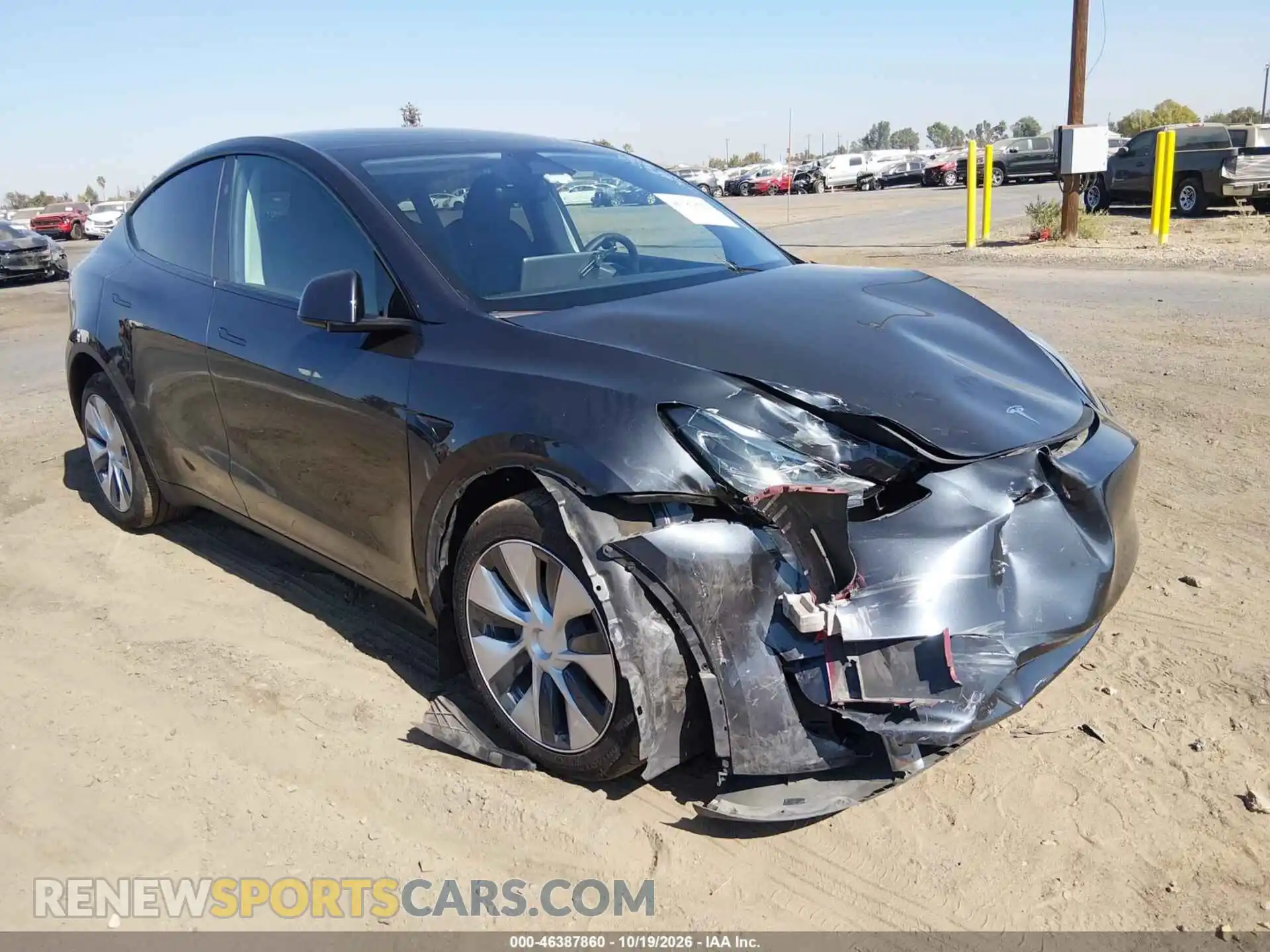 1 fotografías del automóvil dañado 7SAYGDEE6RF014819 TESLA MODEL Y 2024