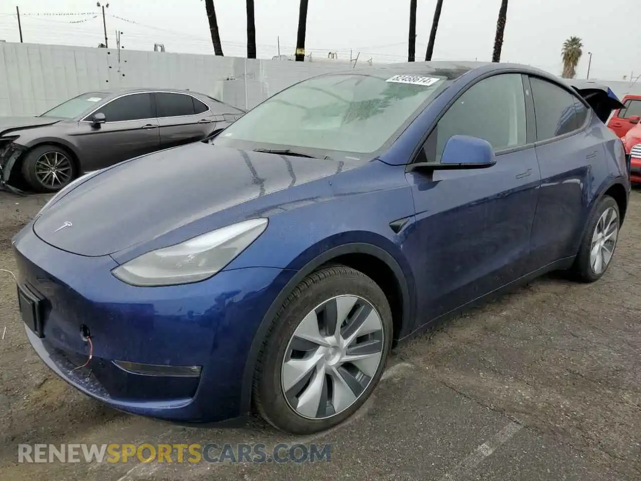 1 Photograph of a damaged car 7SAYGDEE6RF060277 TESLA MODEL Y 2024