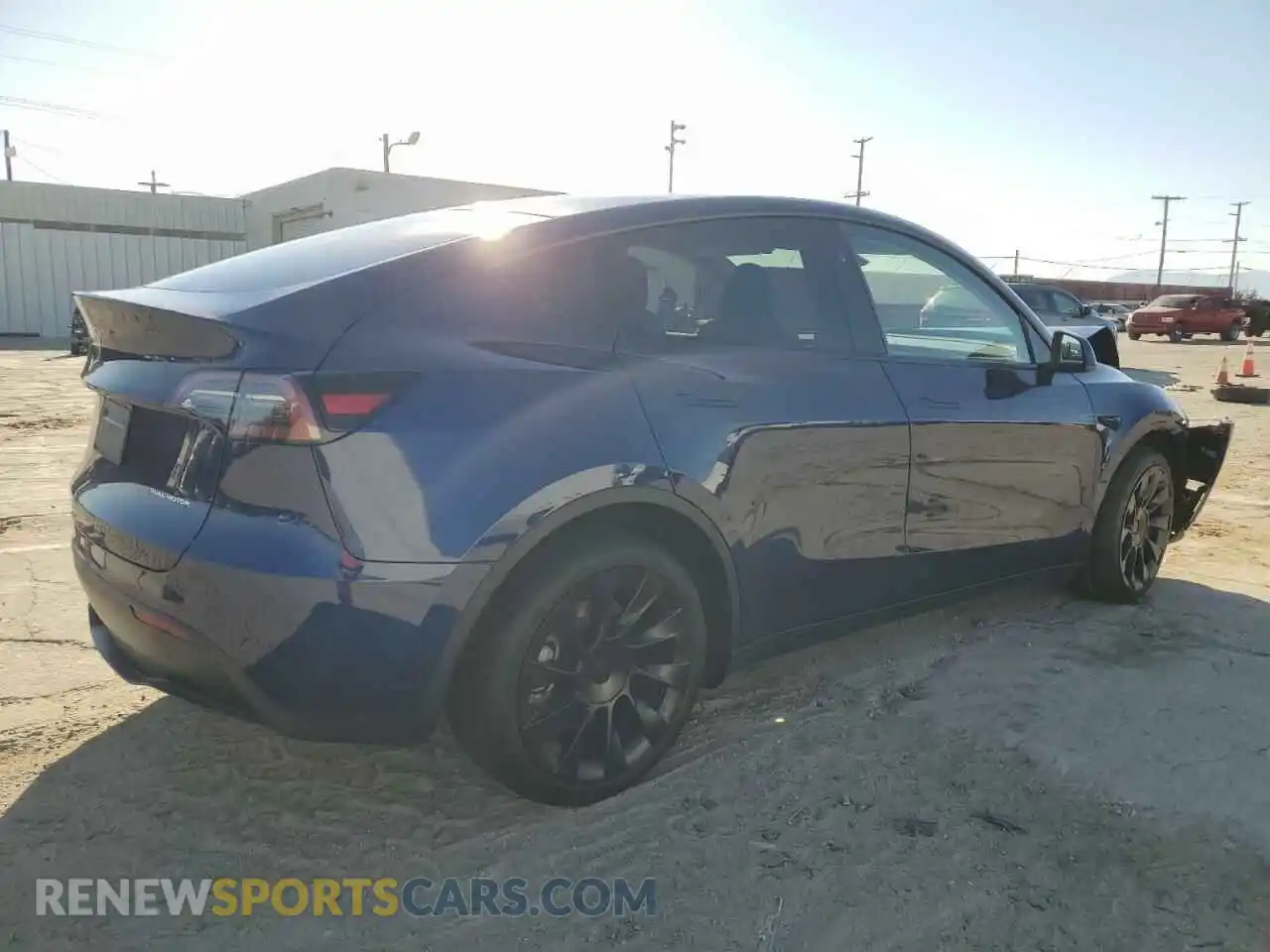 3 Photograph of a damaged car 7SAYGDEE6RF061820 TESLA MODEL Y 2024